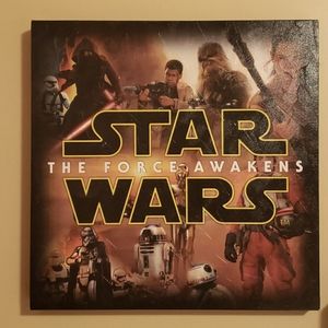 Star Wars- The Force Awakens- Disney & Lucasfilm Ltd. Canvas Wall Art- 1…